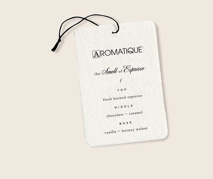 Aroma Card