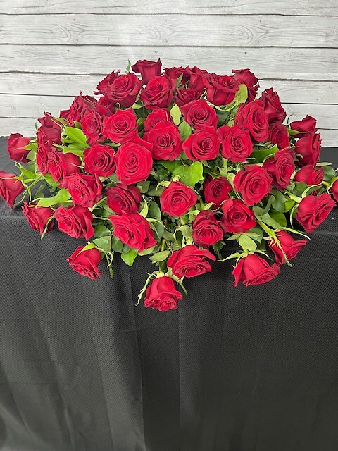 Greatest Love Casket Spray Half