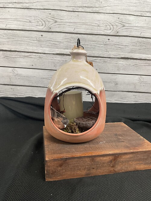 Bird House Lantern
