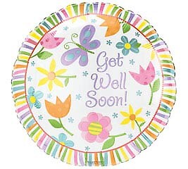 Get Well Soon 9&quot; air filled balloon