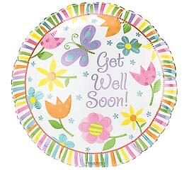 Get Well Soon 9&quot; air filled balloon