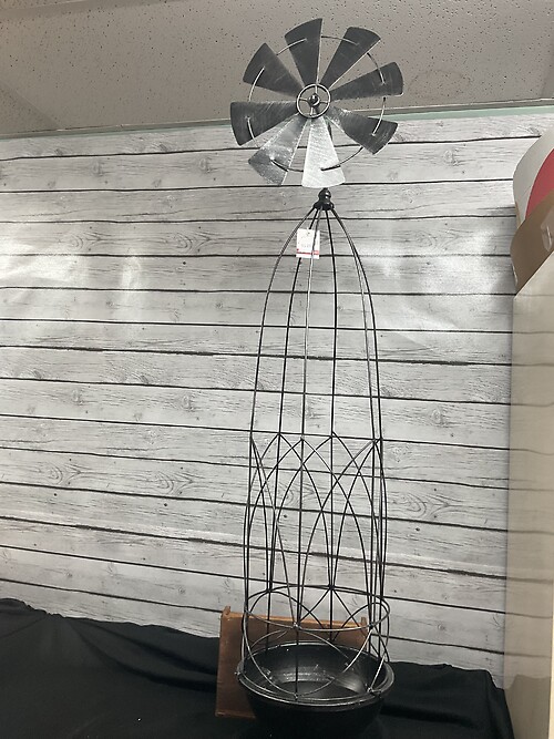 Big Windmill Plant Stand