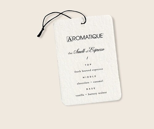 Aroma Card