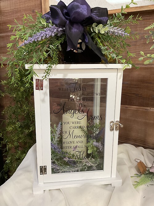 Large Lantern with saying