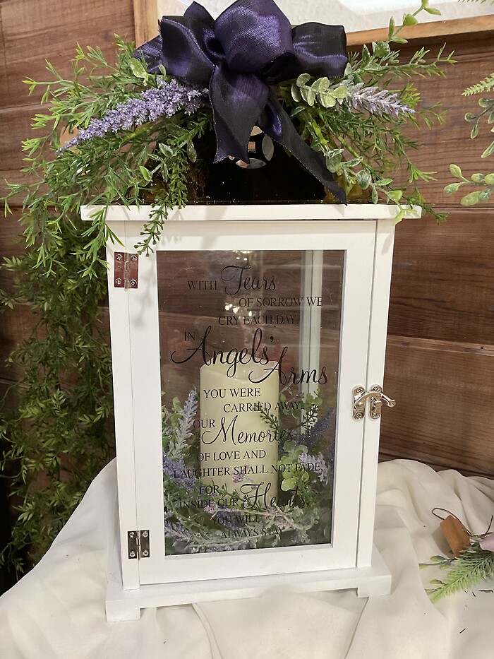 Large Lantern with saying
