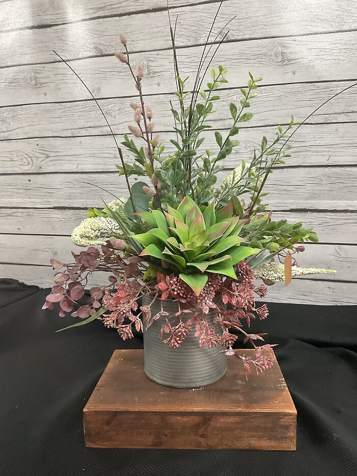 Metal Tin with Silks