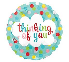 Thinking of you 9&quot; Air Filled Balloon