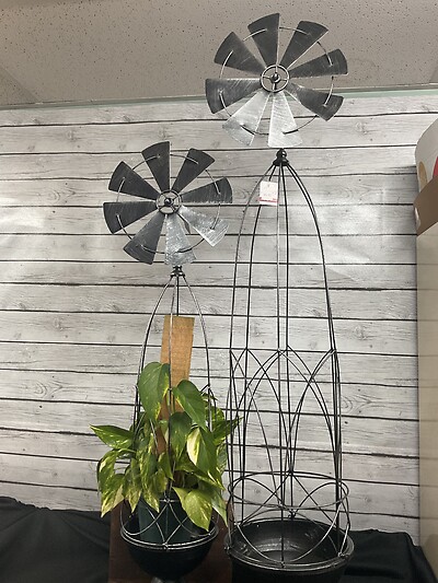 Big Windmill Plant Stand