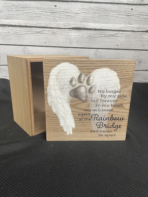 Rainbow Bridge Wood Box