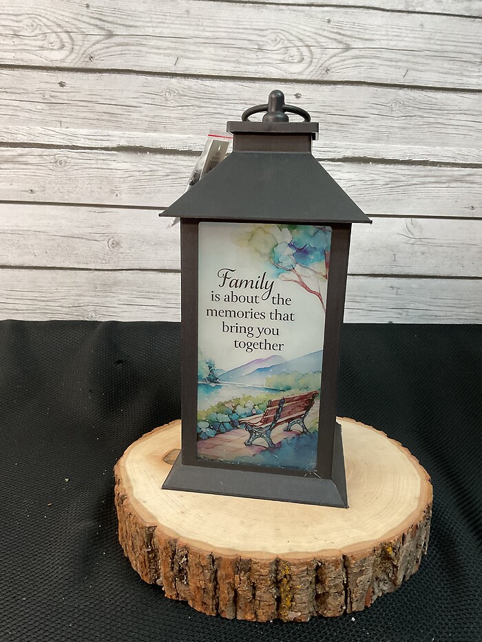 Family is about memories