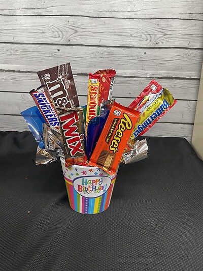 Candy Bar Bouquet