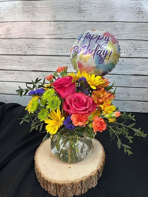 Color Gathers with balloon