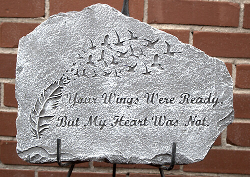 Concrete Plaque with Easel