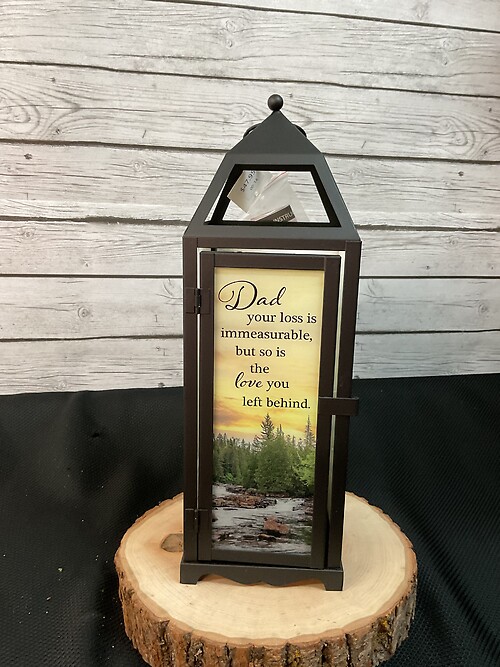 Dad your loss is immeasurable