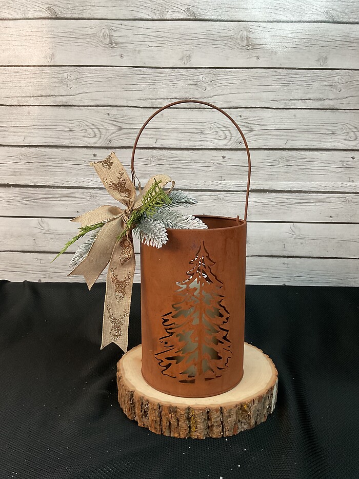 Rustic Candle Holder