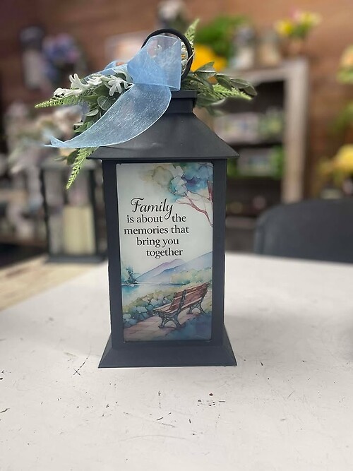 Family is about memories